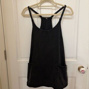 Free People Black Mini Dress